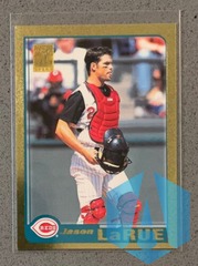 2001 Topps 50 Years #T84 Jason LaRue 0055/2001 Gold Parallel Reds